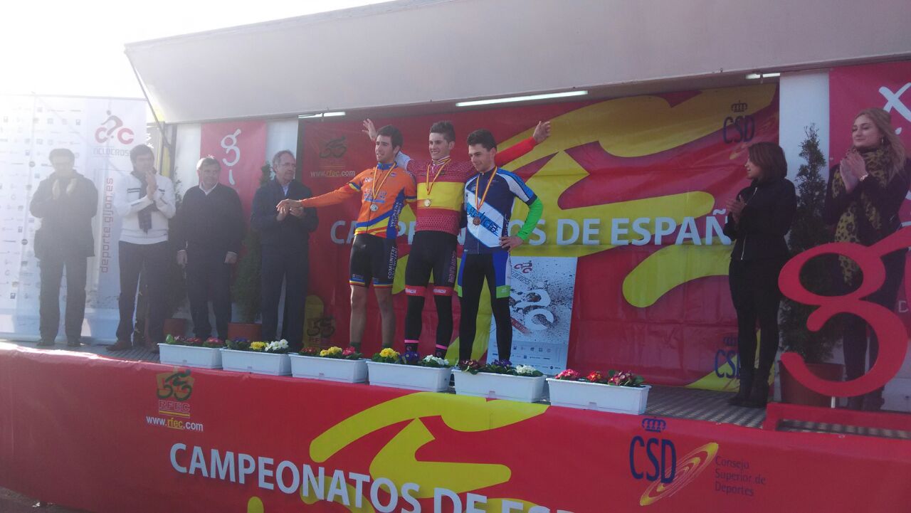 El Pelotón Kevin Suárez no da opción en la categoría sub-23