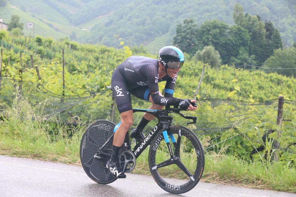 El Pelotón Kiryienka y Contador salen vencedores de la crono