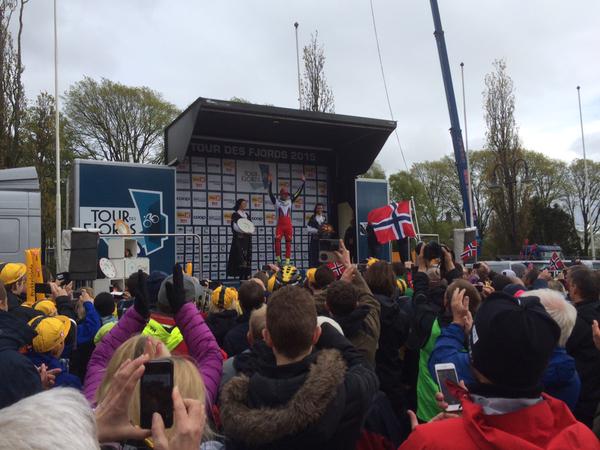 El Pelotón Kristoff imparable en los Fiordos