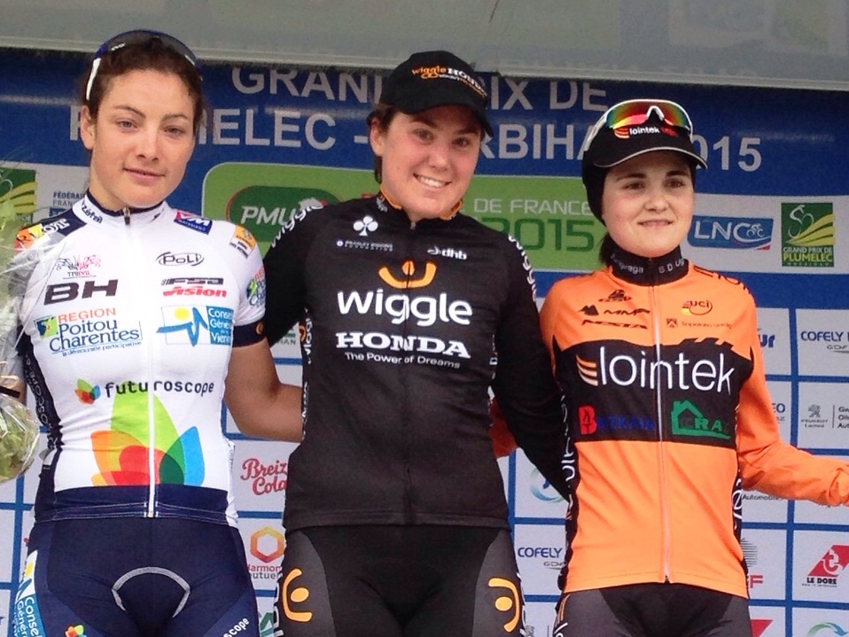 El Pelotón Eider Merino, tercera en Morbihan