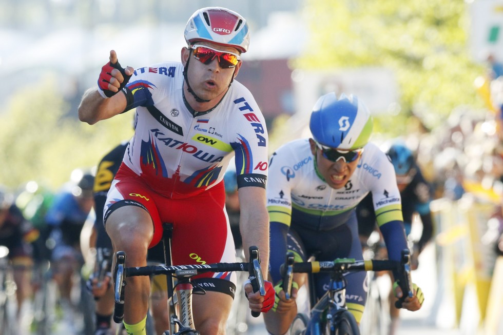 El Pelotón Kristoff profeta en su tierra
