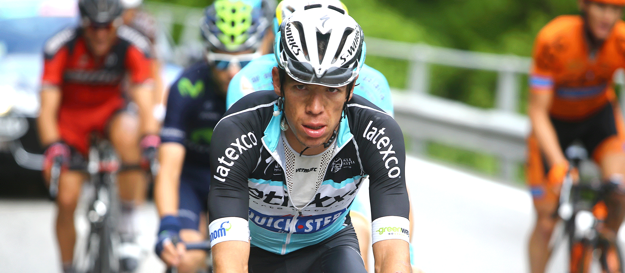 El Pelotón Rigoberto Urán quiere terminar el Giro