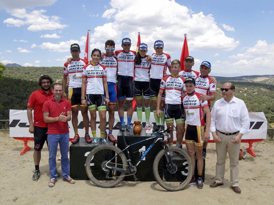 El Pelotón Nuevos campeones de Madrid de XCO 2015