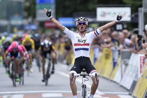 El Pelotón Kennaugh evita el sprint