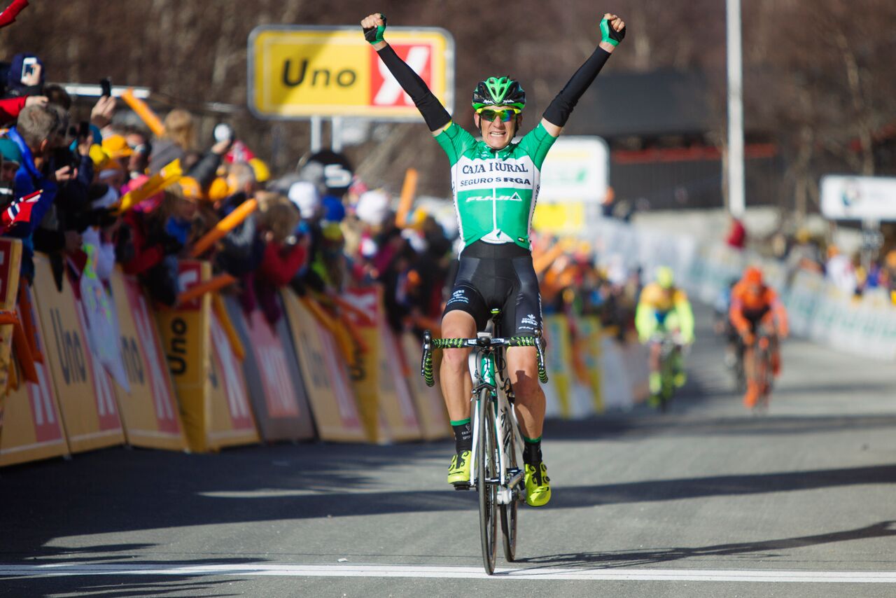 El Pelotón Amets Txurruka: «En ocasiones me precipito, pero en Noruega supe esperar mi momento»