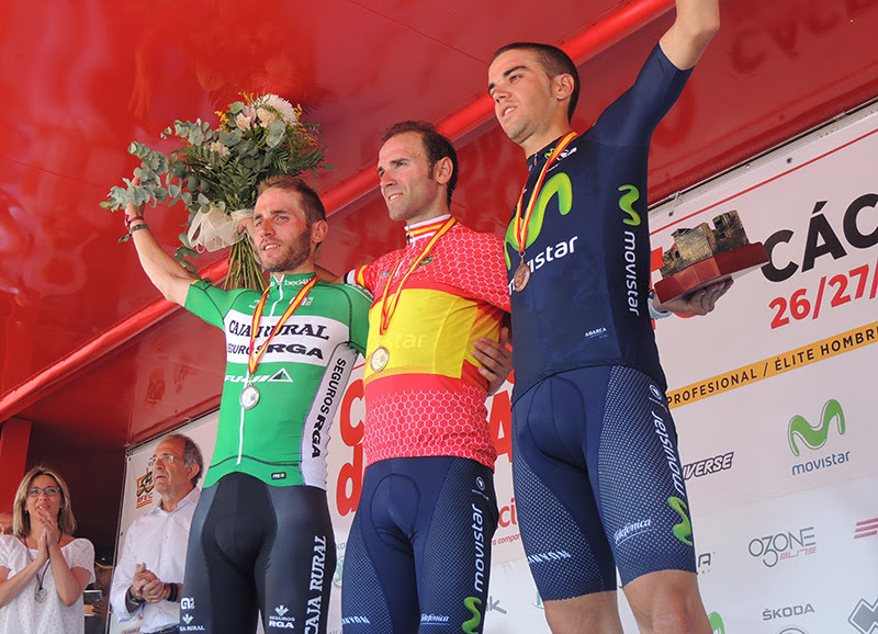 El Pelotón Valverde con un buen recuerdo de Cáceres ya piensa en el Tour