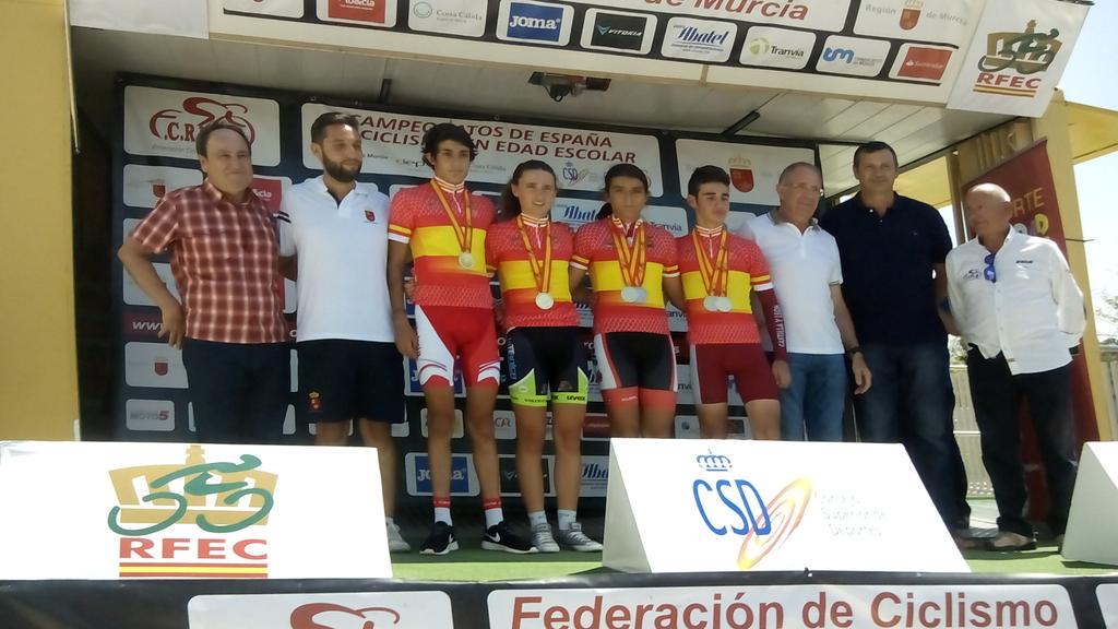 El Pelotón Gran fin de semana de ciclismo escolar en Lorca