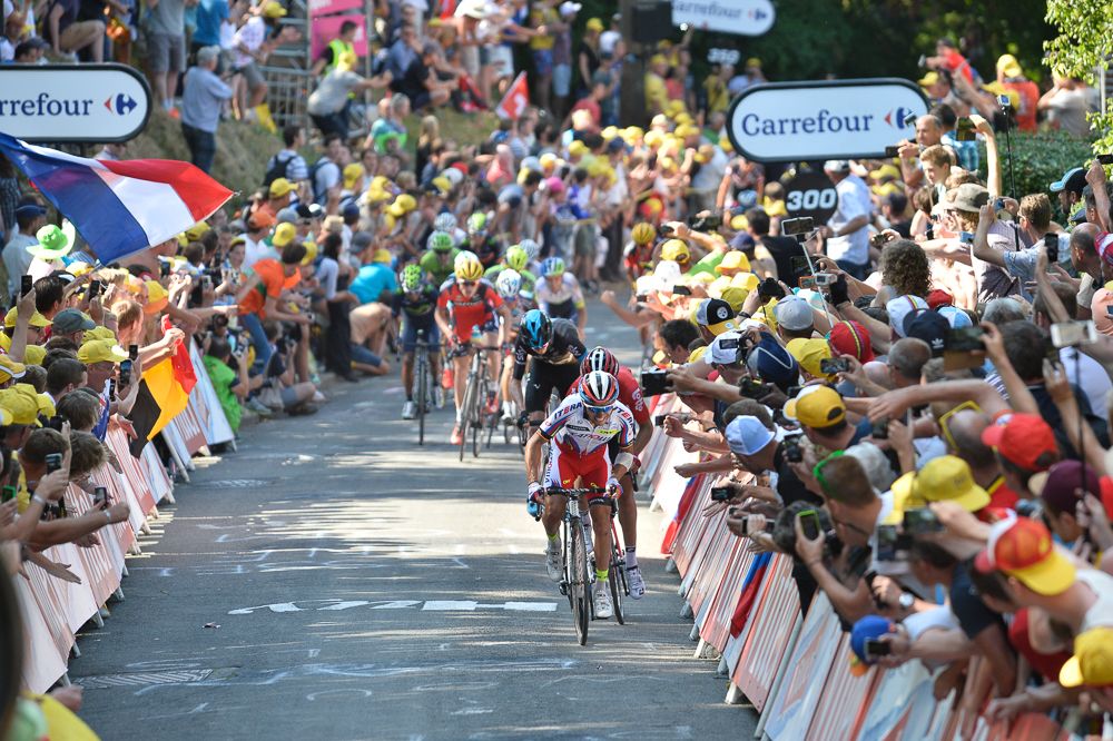 El Pelotón Purito: «Es un final que conozco muy bien, esos 400 metros son mi distancia»