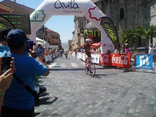 El Pelotón Aser Estévez segundo tras Noel Martín en la última etapa de la Vuelta a Ávila