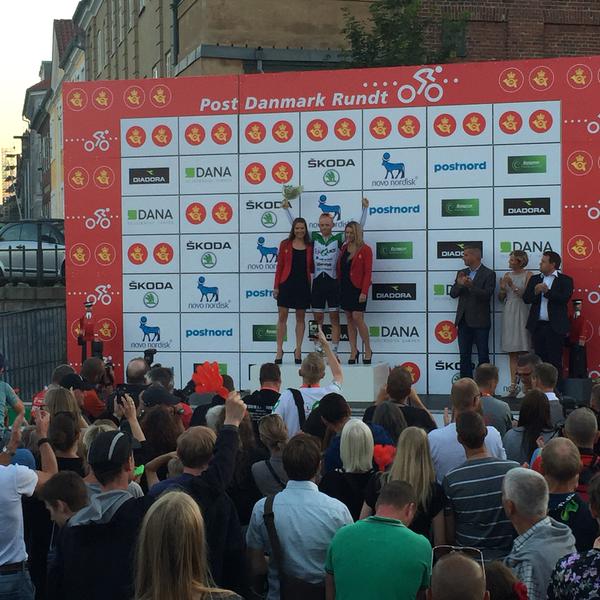 El Pelotón Juul-Jensen lidera Dinamarca en una crono que presenta a Würtz