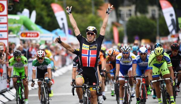 El Pelotón Boasson Hagen se redime