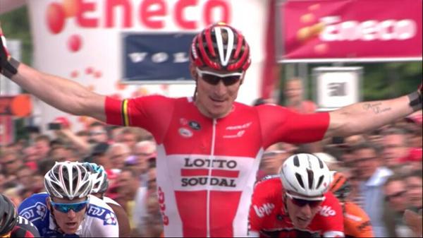 El Pelotón Greipel vence en el día que Asselman se coloca líder del Eneco