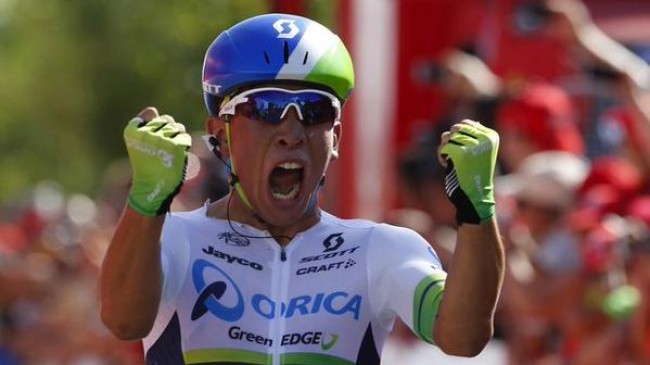 El Pelotón Caleb Ewan; pequeño, pero matón