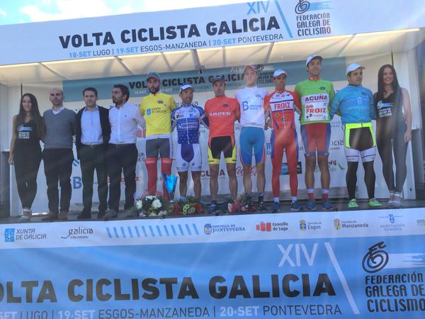 El Pelotón Aitor González borda el gallego