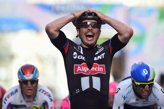 El Pelotón John Degenkolb. Objetivo, mantener el reinado