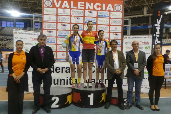 El Pelotón Melisa Gómiz, protagonista en los Nacionales cadetes con cinco medallas