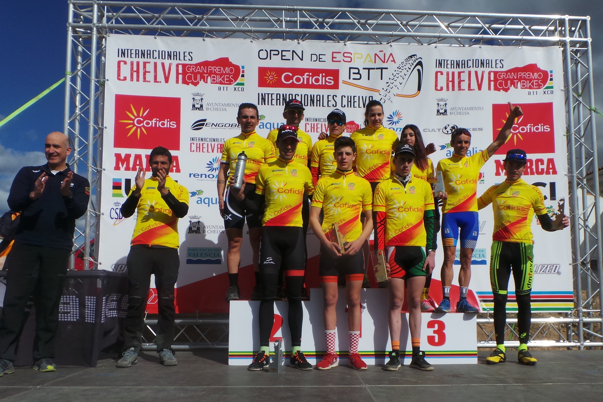 El Pelotón Varas, Duran y Santanyes, primeras líderes del Open de España de XCO