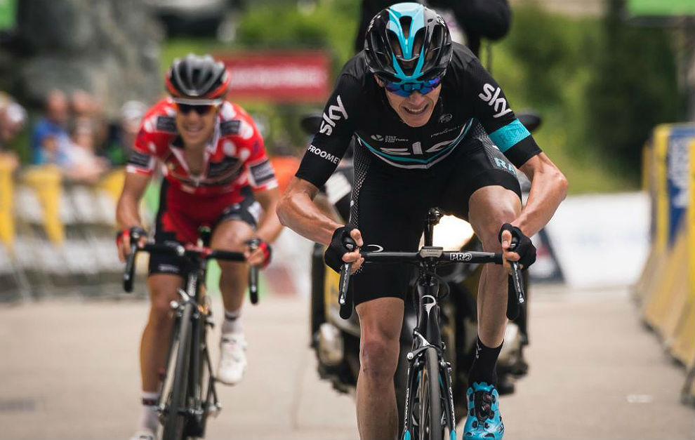El Pelotón Froome noquea a Contador