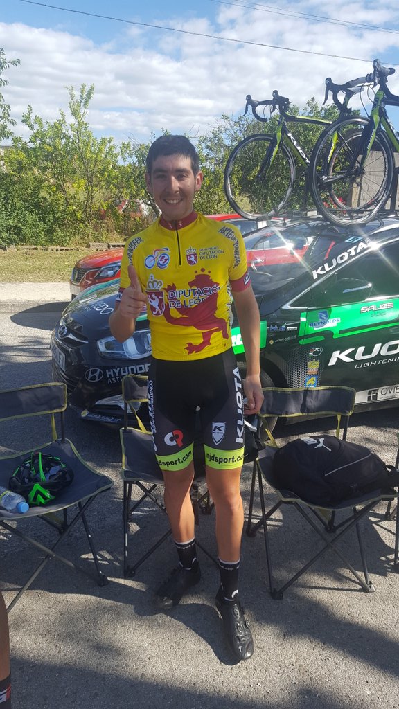 El Pelotón "Lobito" Burmann y Kuota-Construcciones Paulino "Estamos muy felices"