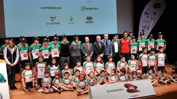 El Pelotón EDP zanja su patrocinio con la Fundación Ciclista Euskadi