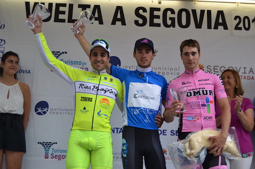 El Pelotón Previa de la Vuelta a Zamora: La crono por equipos y Chanos decidirán el ganador Gonzalo Serrano que se hizo con la Vuelta a Segovia será uno de los favoritos en Zamora (Fuente: fmciclismo.com)
