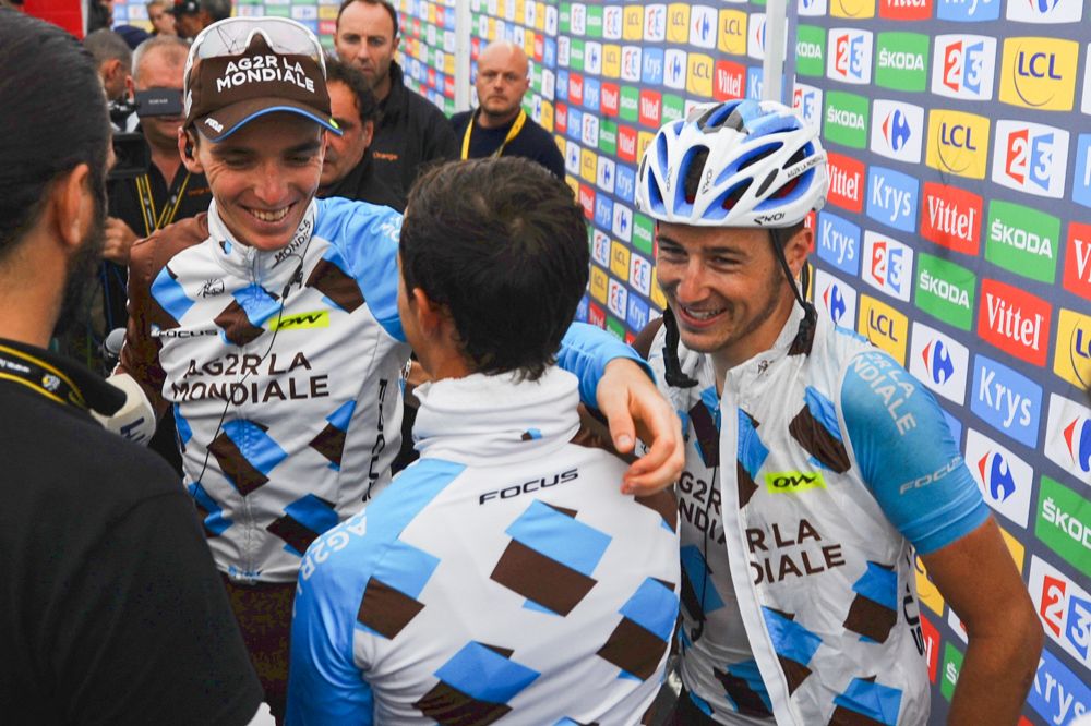 El Pelotón Romain Bardet preparado para sufrir
