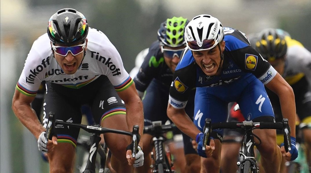 El Pelotón Cara para Sagan, cruz para Contador