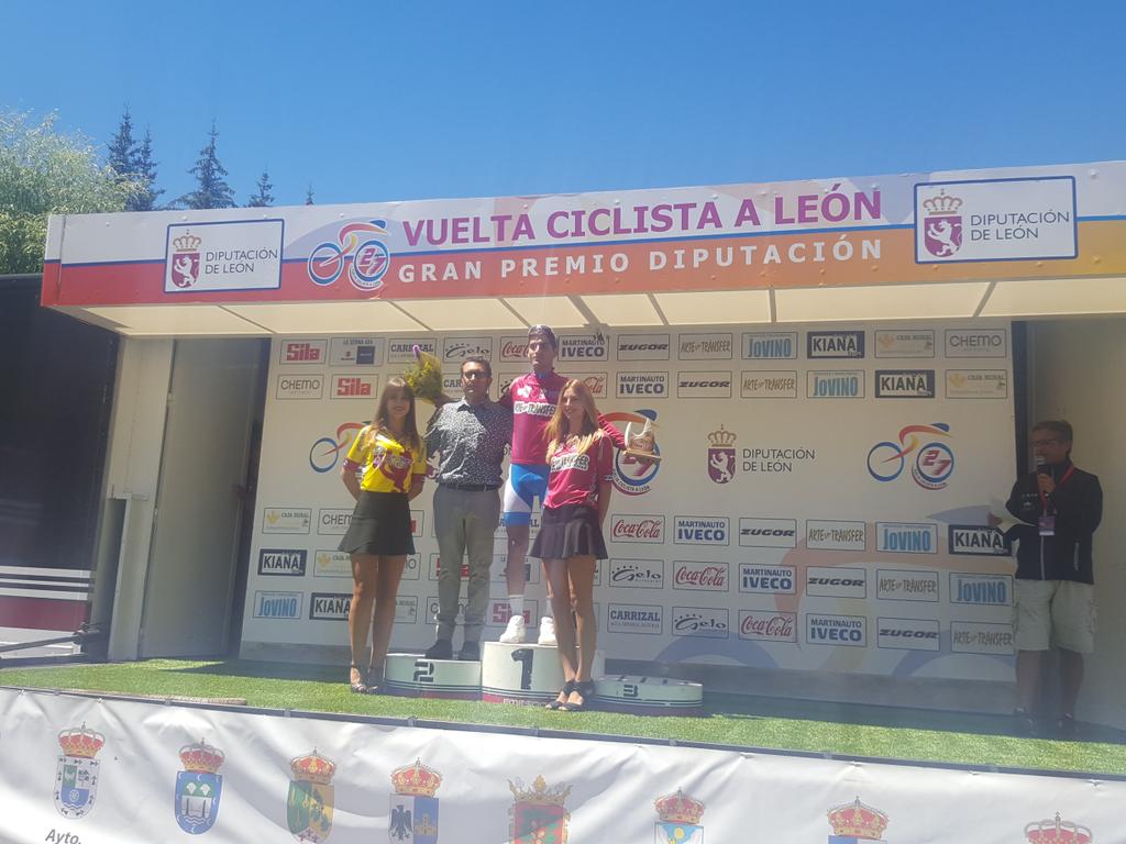 El Pelotón Sergio Prado (Autronic), mejor leonés de la Vuelta: "Muy motivado para lo que queda de temporada"