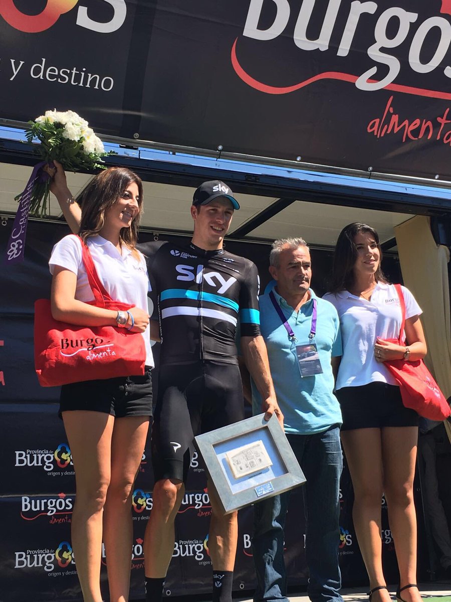 El Pelotón Danny Van Poppel cumple con los pronósticos en la primera de Burgos