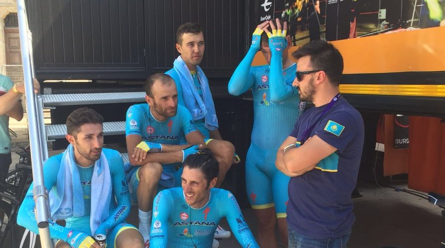 El Pelotón Astana es el equipo más rápido