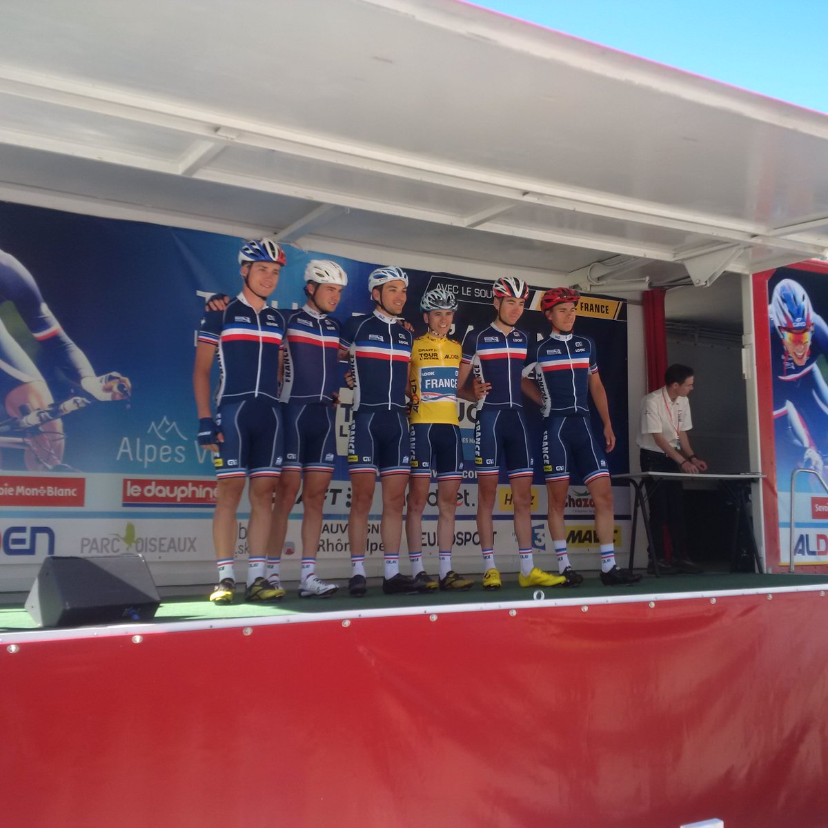 El Pelotón David Gaudu lleva a Francia a lo más alto de Porvenir en la Croix-de-Fer del americano Powless