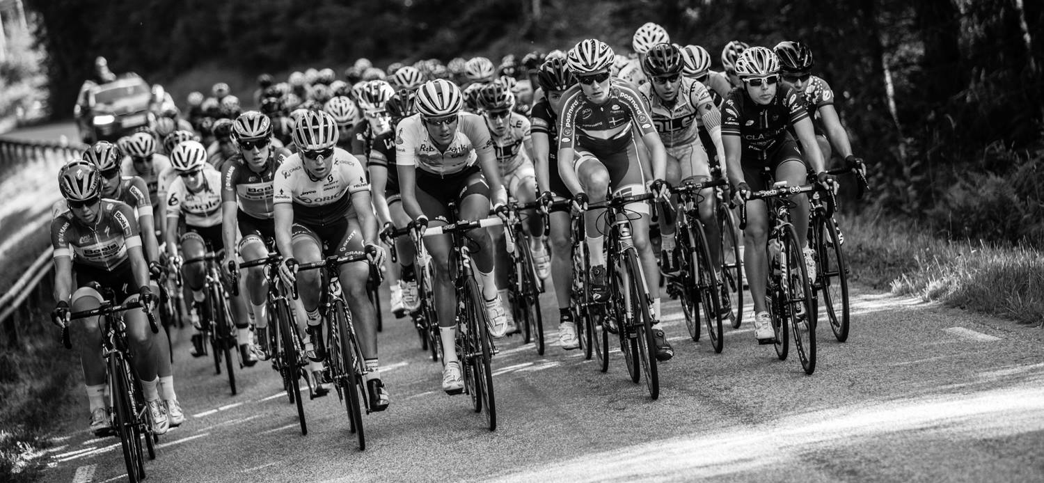 El Pelotón Previa Crescent Vårgårda ruta: caminos de grava en los bosques escandinavos