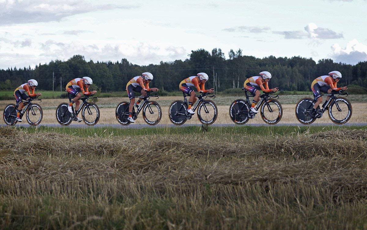 El Pelotón Boels-Dolmans, a lo suyo en la CRE de Vårgårda
