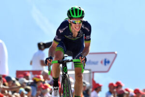 Simon Yates on stage 14 of the 2016 Vuelta a España. Foto: Graham Watson