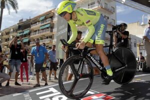 Alberto Contador (Tinkoff) en la 19a etapa de la Vuelta a España 2016 © J.A. Miguelez