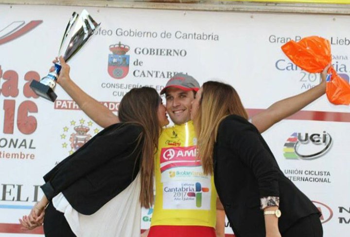 El Pelotón Zuazubiskar primer líder de Cantabria