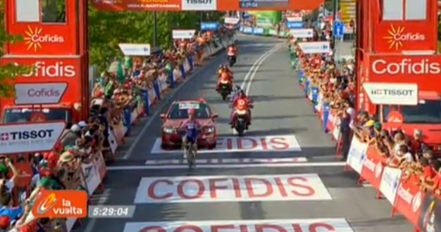 El Pelotón Victoria para Conti, con un pelotón a mas de 30 minutos.