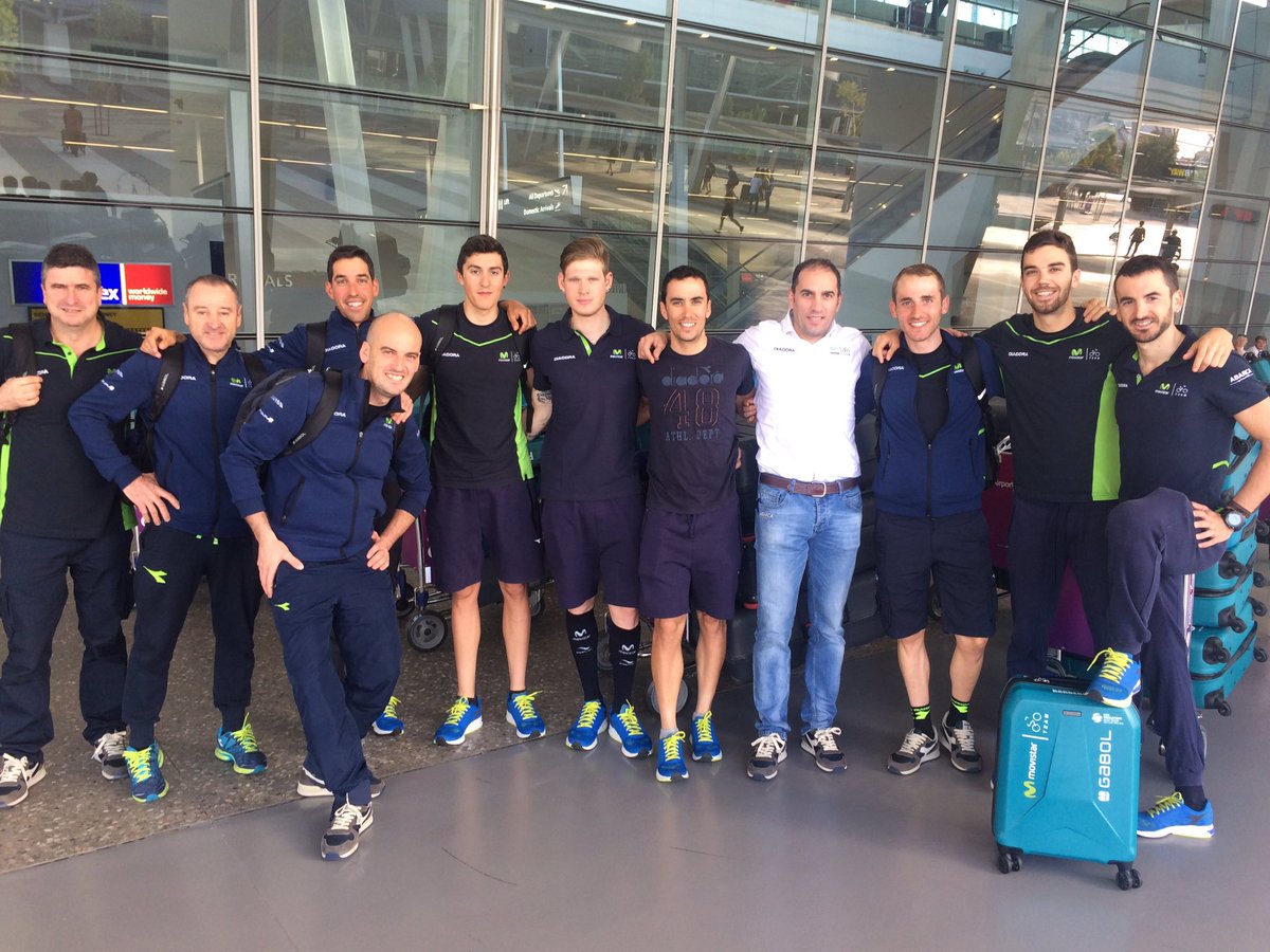 El Pelotón Barbero y De La Parte debutarán con Movistar en Australia