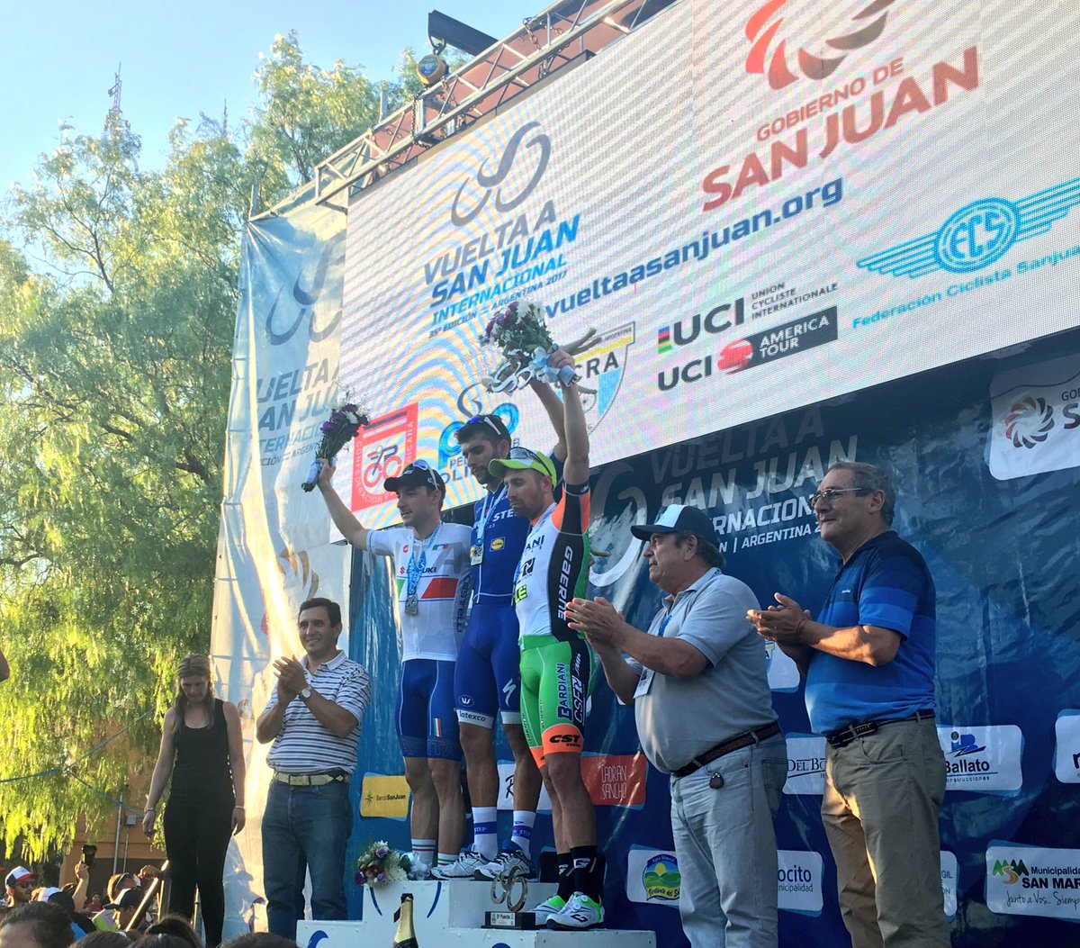 El Pelotón Gaviria sigue de dulce