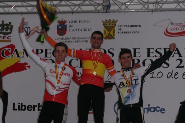 Podio sub-23 de 2016. Foto © RFEC