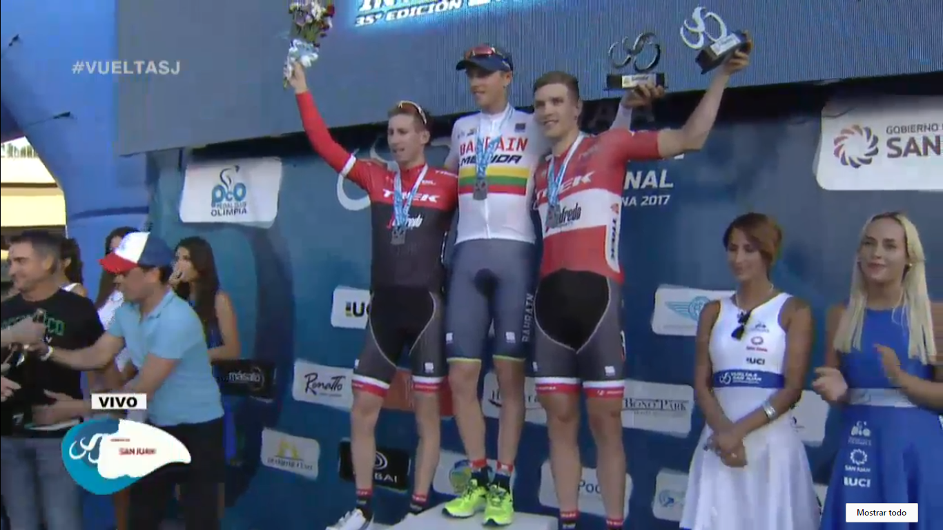 El Pelotón Navardauskas, el más rápido en la CRI de San Juan