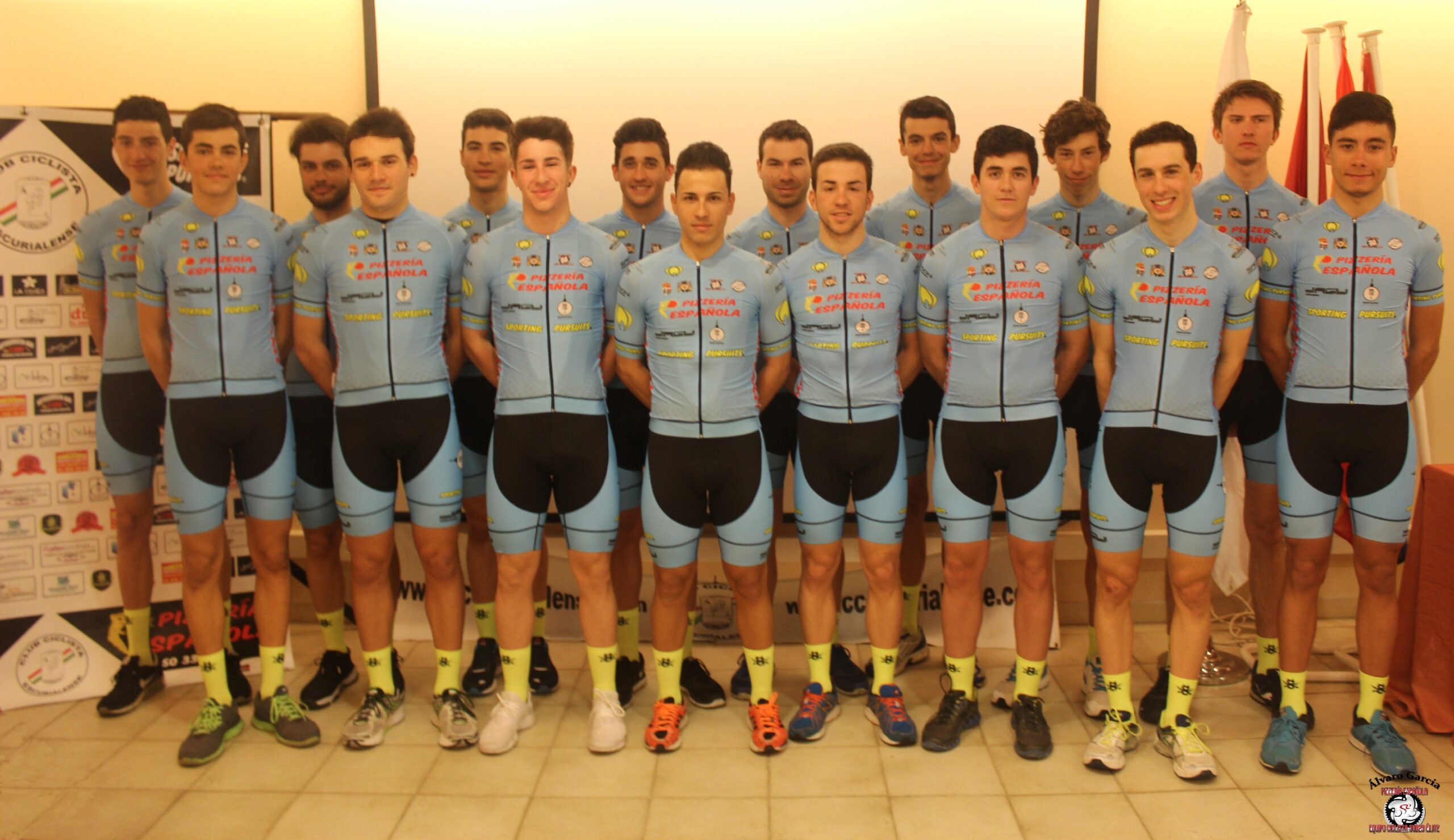 El Pelotón El Pizzería Española-Sporting Pursuits se presenta con caras nuevas e idéntica filosofía