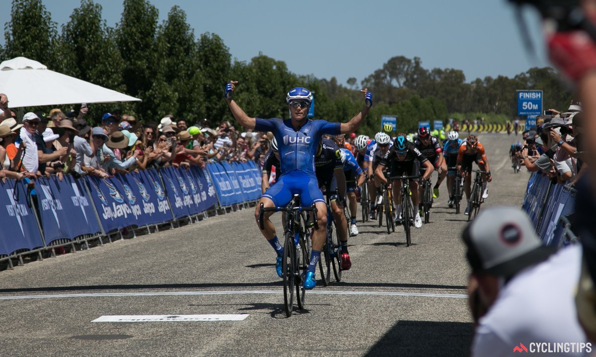 El Pelotón McCabe es el más rápido en la 3ª etapa del Herald Sun Tour