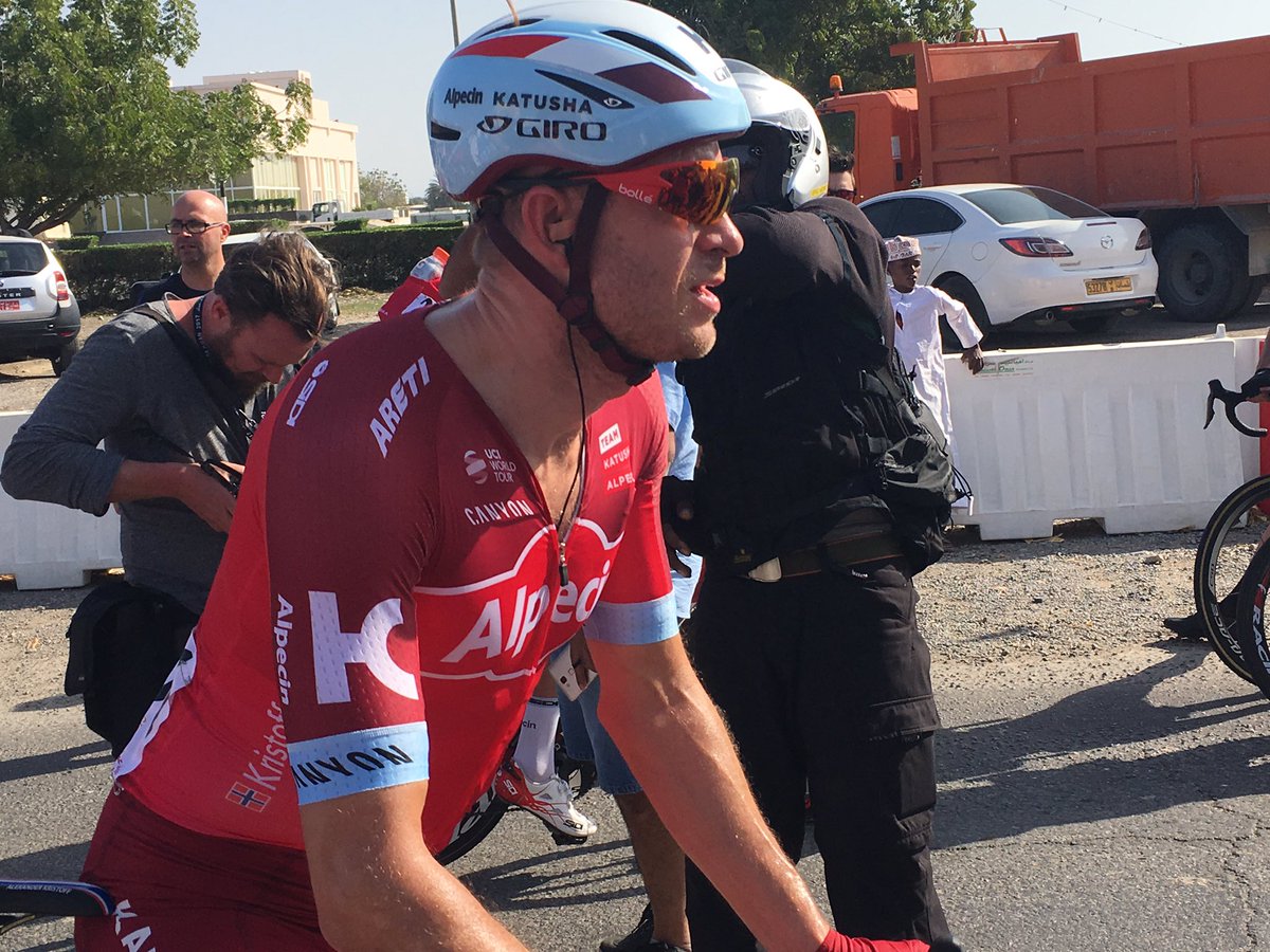 El Pelotón Kristoff golpea primero en Omán