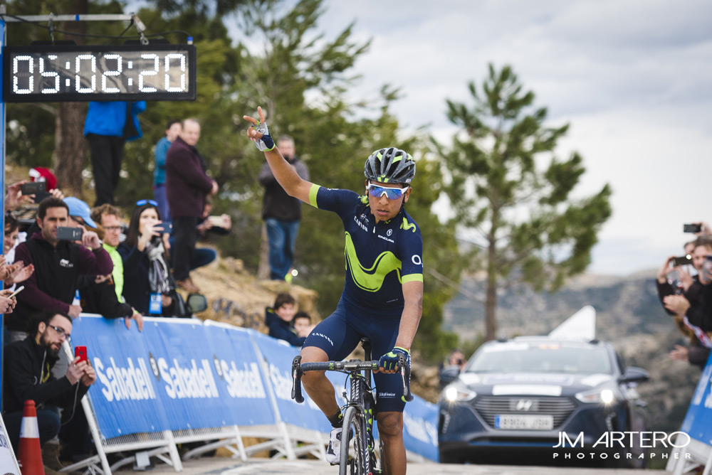 El Pelotón Nairo se regala una exhibición