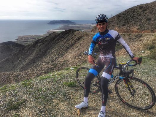 El Pelotón A rueda de... ISAAC CANTÓN (Polartec-Fundación Contador) Todos los entendidos ven en Isaac uno de nuestros futuros grandes escaladores (Foto: Facebook "Isaac Cantón Serrano")