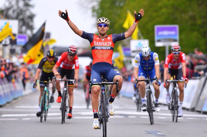 El Pelotón Colbrelli reina en la Flecha Brabanzona