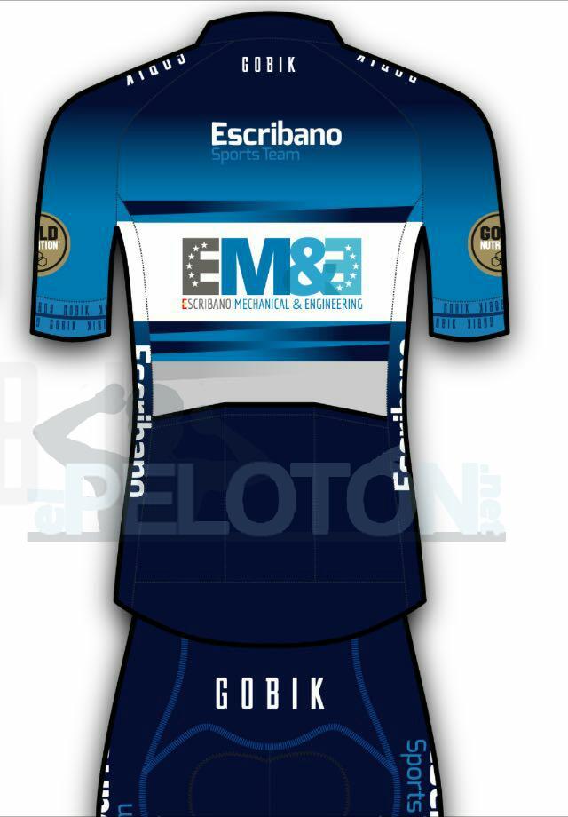 Escribano Team Maillot 2018 Gobik