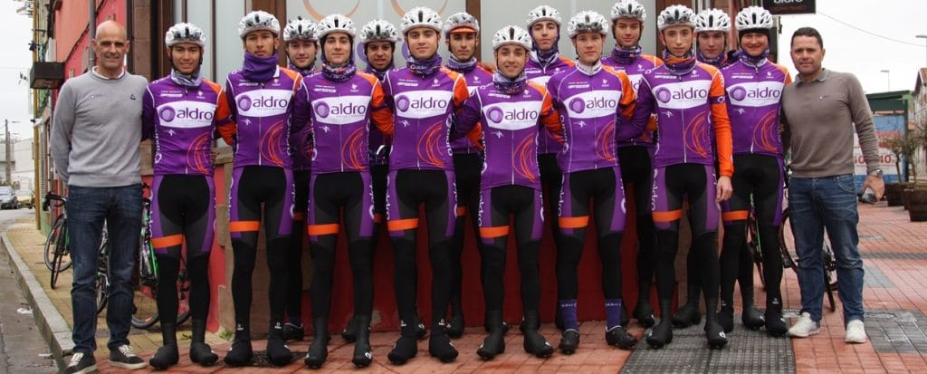 El Pelotón Finaliza la concentración de Aldro Team en Torrelavega