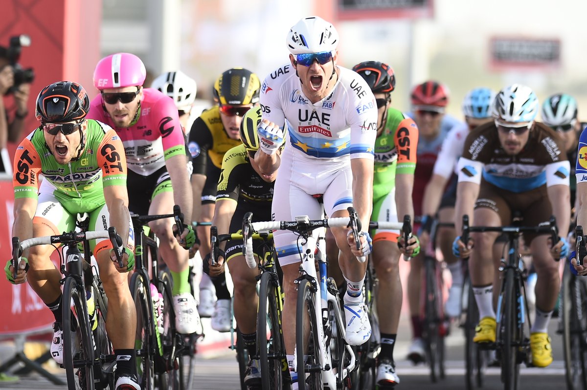 El Pelotón Kristoff golpea primero en Abu Dhabi